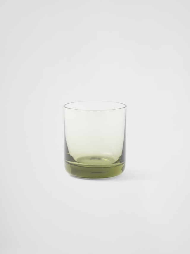 Set of two crystal tumbler glasses - Plinth