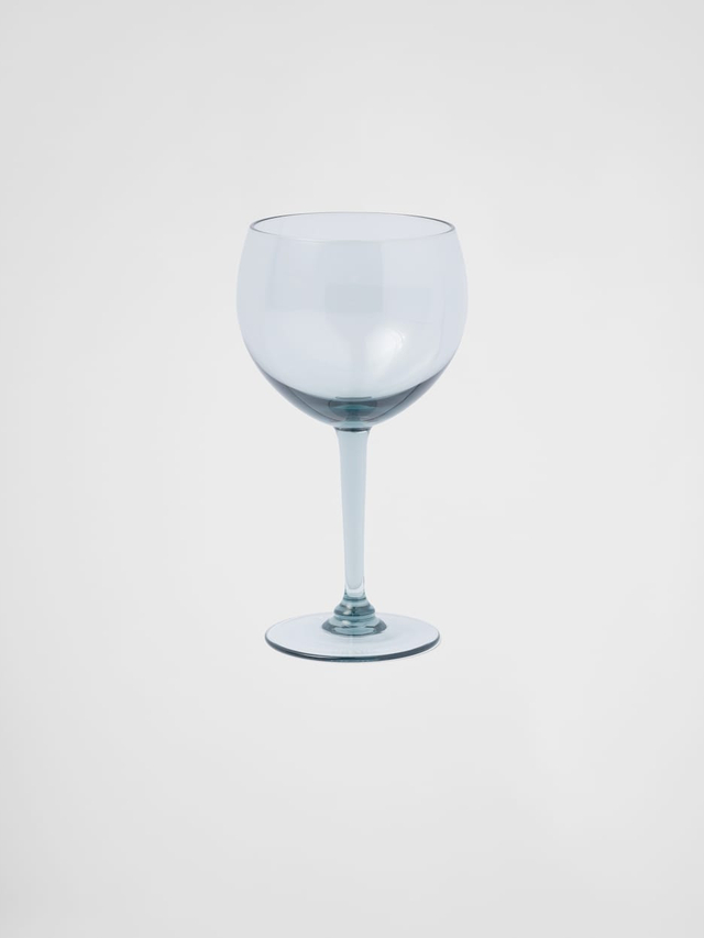 Set of two crystal red wine glasses - New York