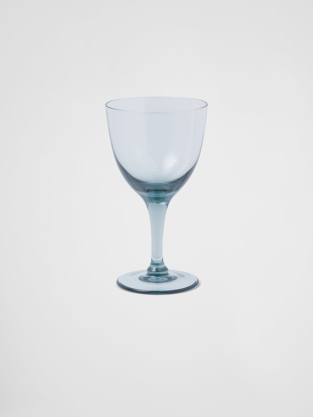 Set of two crystal water glasses - New York