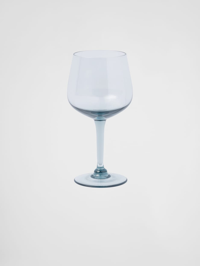 Set of two crystal water glasses - New York