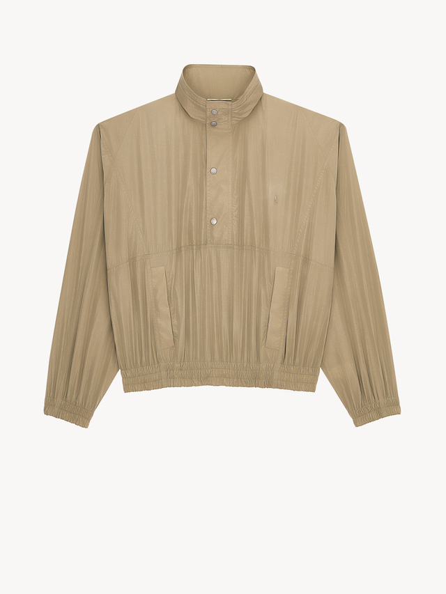 CASSANDRE windbreaker in crinkled