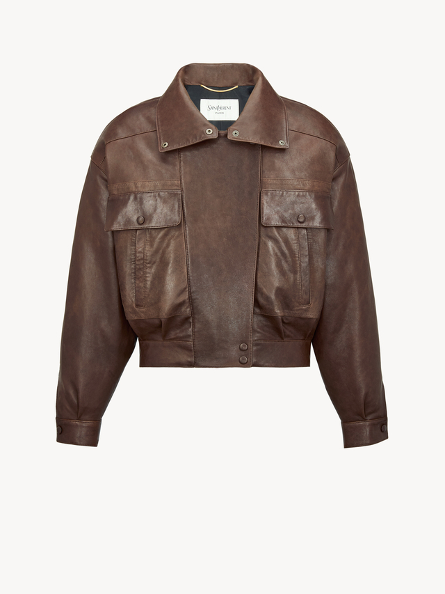jacket in lambskin