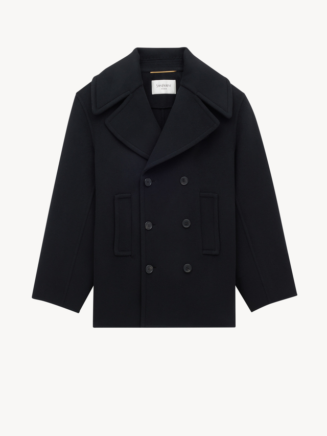 peacoat in wool