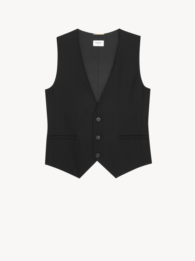vest in cashmere