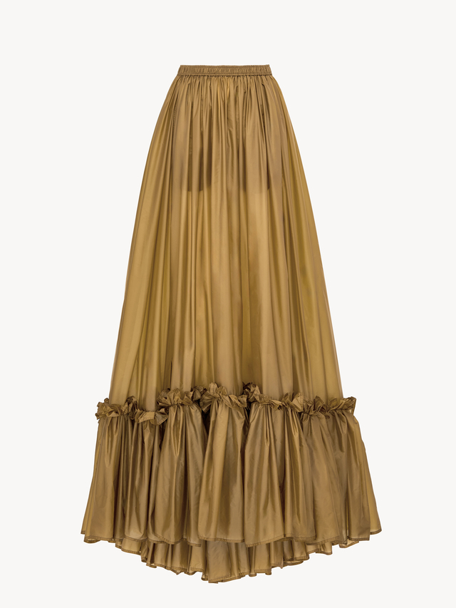 skirt in nylon