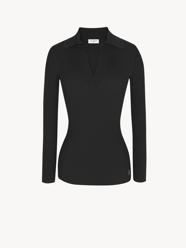 Top Cassandre in Ribbed Knit
