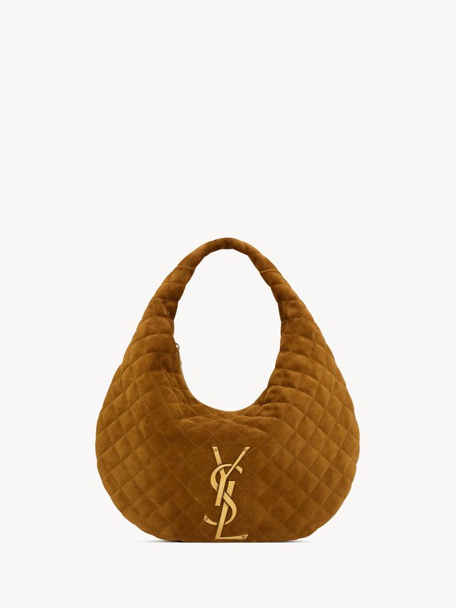 ICARE hobo in quilted suede