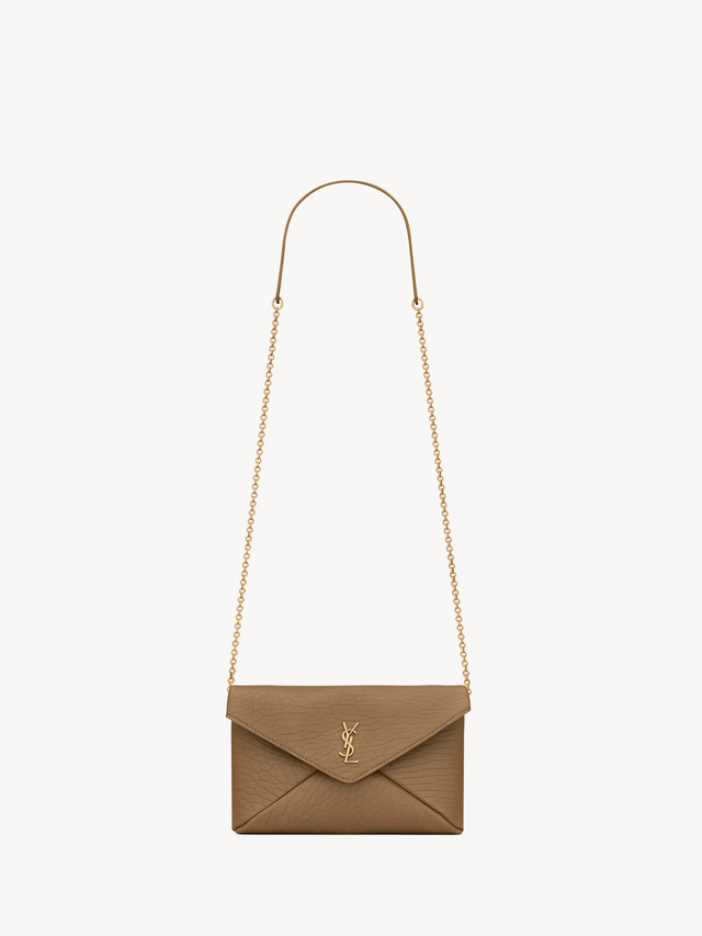 CASSANDRE small chain clutch in lambskin