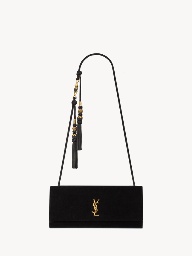 KATE CLUTCH ON CHAIN IN VELVET
