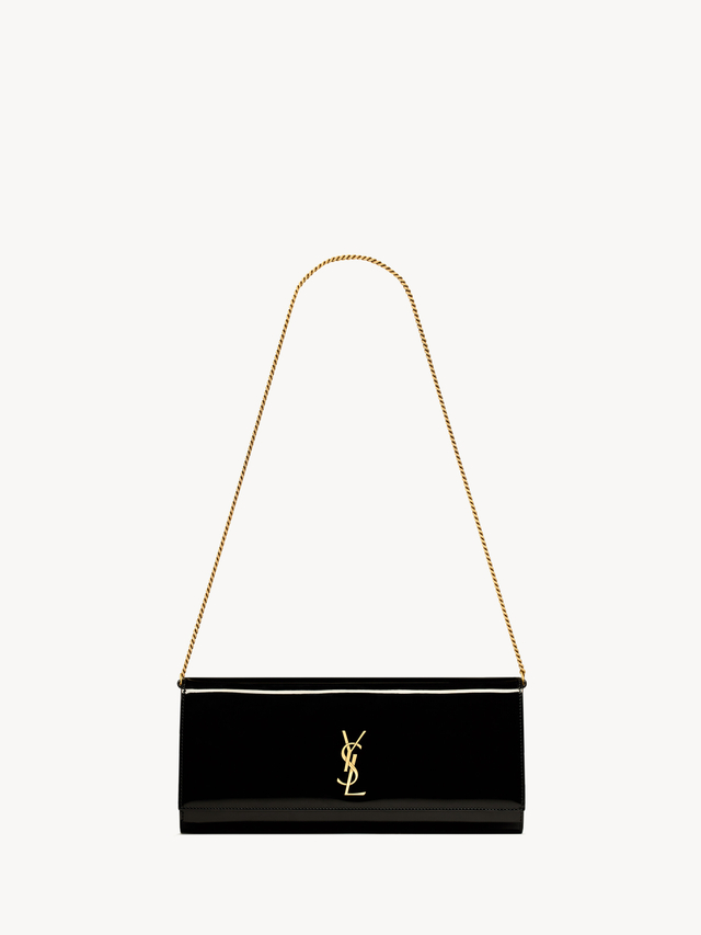 KATE clutch in patent leather