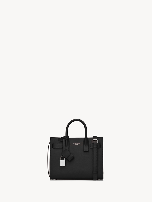 SAC DE JOUR IN GRAINED LEATHER – NANO