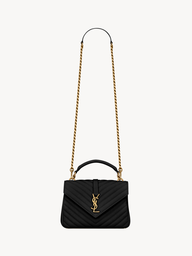COLLEGE MEDIUM IN QUILTED LEATHER