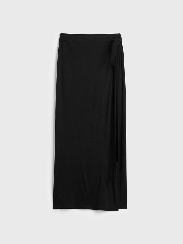 Wrap skirt black