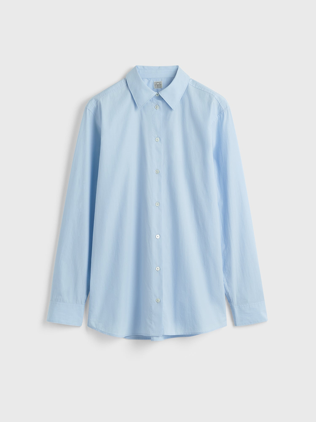 Classic tumbled shirt sky