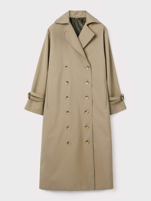 Signature trench khaki