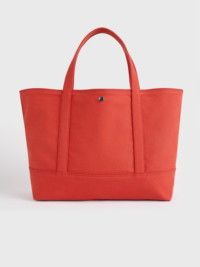 Beach tote red