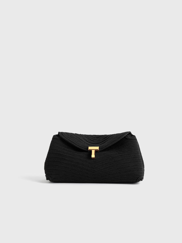 Mini t lock clutch black